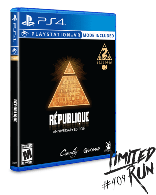 Republique Contraband Edition box art for Playstation 4